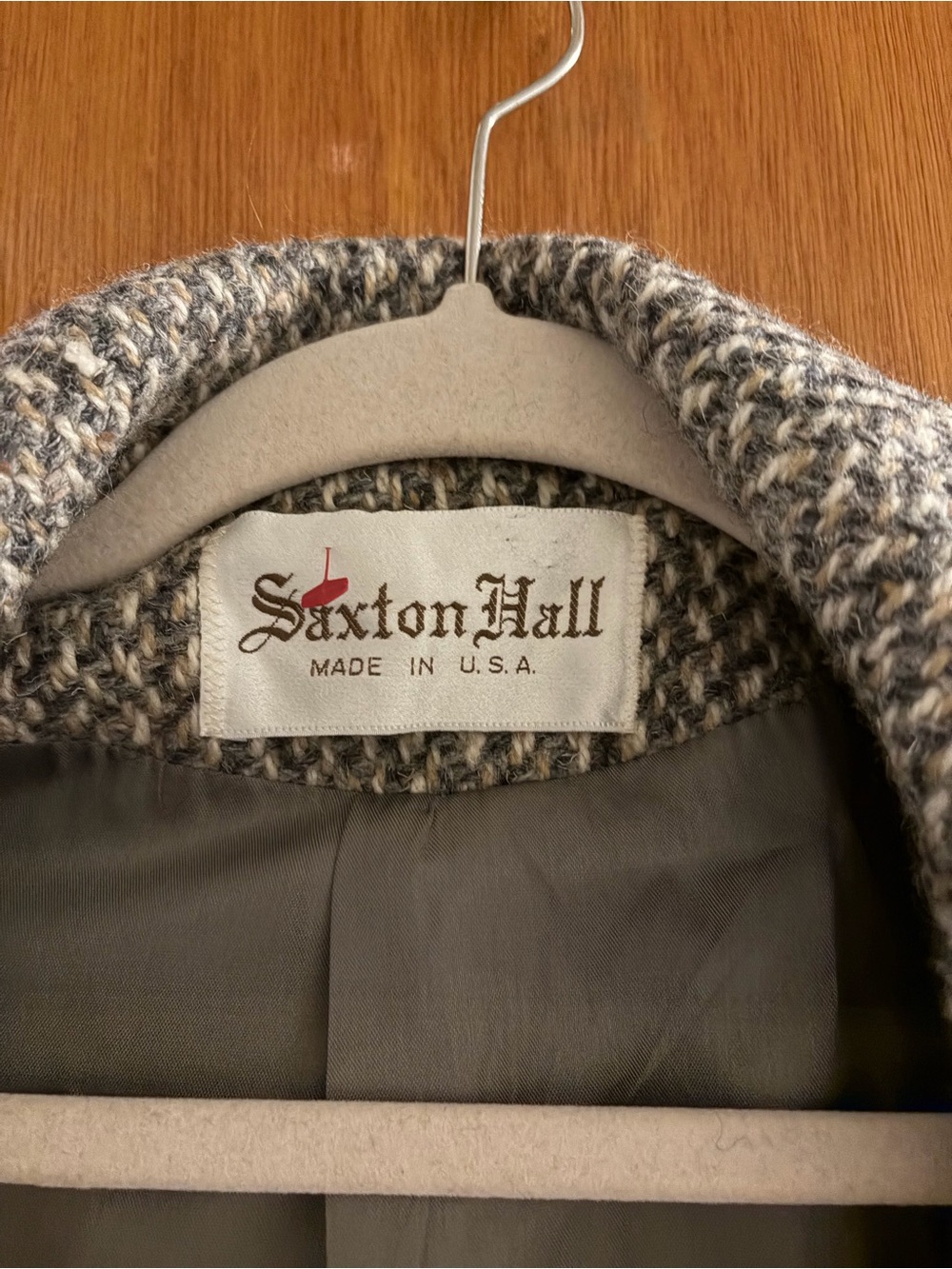 VINTAGE WOOL COAT - SAXTON HALL - Picture 2 of 7